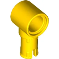 Technic Pin Connector Hub with 1 Pin with Friction Ridges Lengthwise