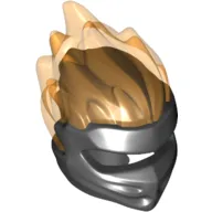 Wrap with Flames Trans-Orange Pattern