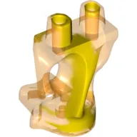 Lower Body, Ghost with Marbled Bright Light Orange Pattern