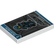 Tile 2 x 3 with Video Game Soldier, 'Play-Box', and 'Space Game' Print