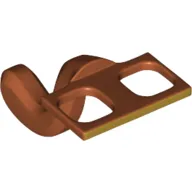 Minifig Hipwear Cat Tail Costume with Gold Belt Print