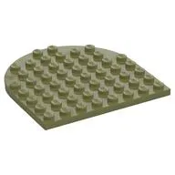 Plate 8 x 8 with Rounded End