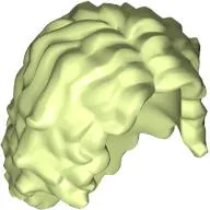 Hair Long Tousled with Center Part