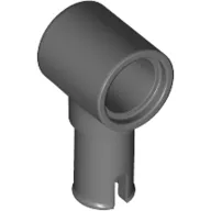 Technic Pin Connector Hub with 1 Pin with Friction Ridges Lengthwise [Square Holes]