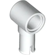 Technic Pin Connector Hub with 1 Pin with Friction Ridges Lengthwise [Square Holes]