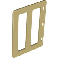Duplo Door with Two Long Window Panes
