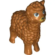 Animal, Llama with Medium Blue Eyes