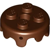 Plate Special Round 2 x 2 with Melting Drops/Icing on Sides