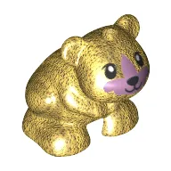 Animal, Hamster, Black Eyes, Black Nose, Lavender Face