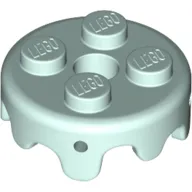 Plate Special Round 2 x 2 with Melting Drops/Icing on Sides