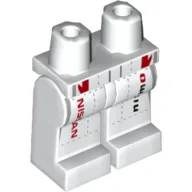 Hips and White Legs with 'NISSAN' and 'nismo' Print