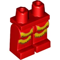 Hips and Red Legs with Yellow Tassels Print