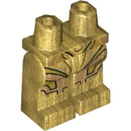 Hips and Pearl Gold Legs with Gold Armour Print (Wonder Woman)