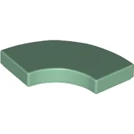 Tile 2 x 2 Curved, Macaroni