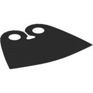 Neckwear Cape, Rounded Hem, Very Short [Spongy Stretchable Fabric]