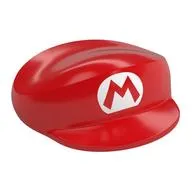 Nintendo Figure, Hat, Large, with Mario Logo Print