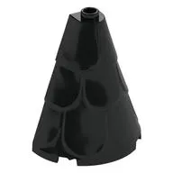 Tower Roof 2 x 4 x 4 Half Cone Shaped with Roof Tiles