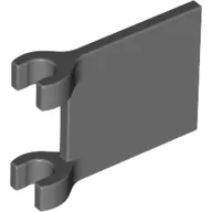 Flag 2 x 2 Square, Flat Clip Edge [Thick Clips]