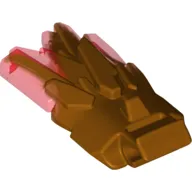 Energy Burst (Ninjago) with Hinge, Trans-Red Top