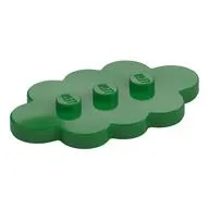 Plate Special 3 x 5 Cloud with 3 Center Studs
