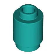 Brick Round 1 x 1 Open Stud