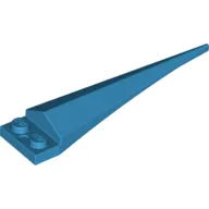Plate Special 1 x 2 with Angular Extension and Dark Azure Tip