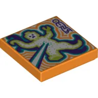 Tile 2 x 2 with Mutate Ray print