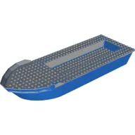 Boat 12 x 40 x 5 with Light Bluish Gray Deck [Complete Assembly]
