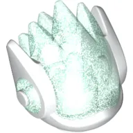 Minifig Head Special, Alien DJ, with Opal Trans-Light Blue Visor Pattern