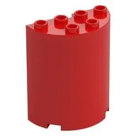 Cylinder Half 2 x 4 x 4