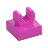Tile Special 1 x 1 with Clip with Rounded Edges