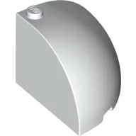 Brick Round Corner 4 x 4 x 3 Quarter Dome Top