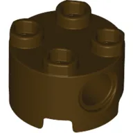 Brick Round 2 x 2, Pin Holes