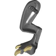 Animal Body Part, Dinosaur, Raptor Leg, Right, with Pin, Tan Claws