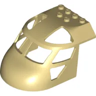 Aircraft Fuselage Curved Forward 6 x 8 Top