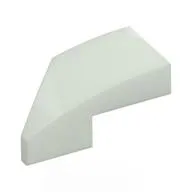 Brick Wedged, Curved 2 x 1 with Stud Notch Right