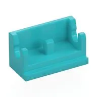Hinge Brick 1 x 2 Base