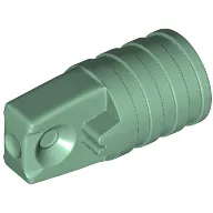 Hinge Cylinder 1 x 2 Locking with 1 Finger and Axle Hole On Ends [No Side Slots]