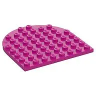 Plate 8 x 8 with Rounded End