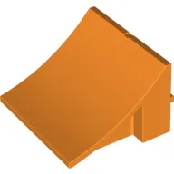 Slope Curved 8 x 8 x 4, Ramp