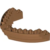 Boat Hull Section, Brick 16 x 10 x 3