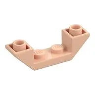 Slope Inverted 45° 4 x 1 Double with 1 x 2 Recessed