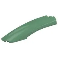 Brick Round, Curved 10 x 2 x 2 with Rounded End Left