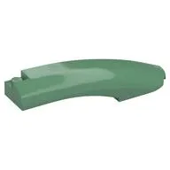 Brick Round, Curved 10 x 2 x 2 with Rounded End Right