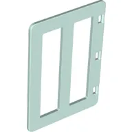Duplo Door with Two Long Window Panes