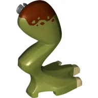 Animal Body Part, Dinosaur, Leg, Right, with Pin and Reddish Brown Markings Print