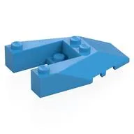 Brick Wedged, Sloped 6 x 4 Cutout, Stud Notches