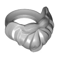 Minifig Neckwear Beard and Mustache, Short