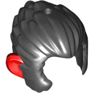 Hair and Sideburns, with Red Ears Print