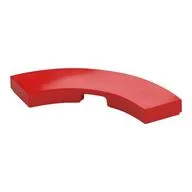 Tile 3 x 3 Curved, Macaroni